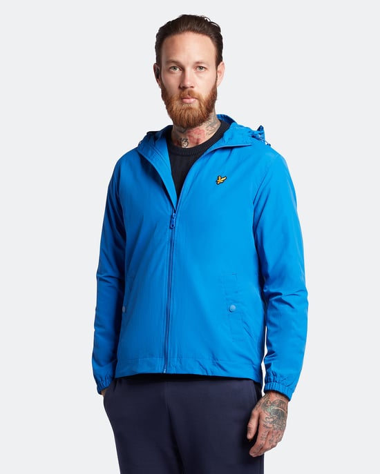 Lyle & Scott Kapuzenjacke mit Reißverschluss in Blau - Image 1