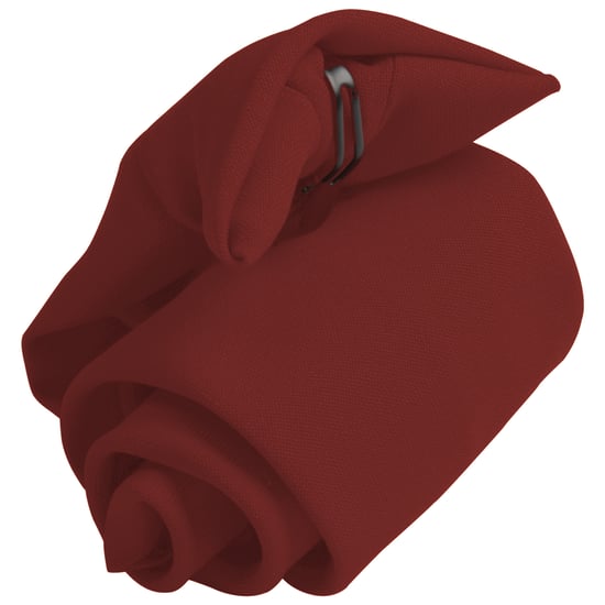 Premier Tie - Schlichte Herren-Krawatte mit Clip (2er-Pack) (Burgund) - Image 1