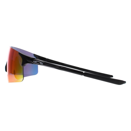 Oakley Wrap Mens Polished Black Prizm Road EV Zero Blades