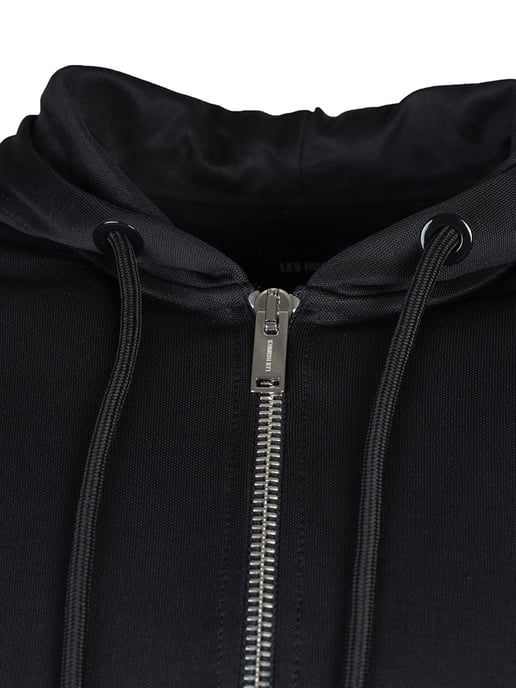 Les Hommes Sweatshirt Zip Up Herren Schwarz - Image 4