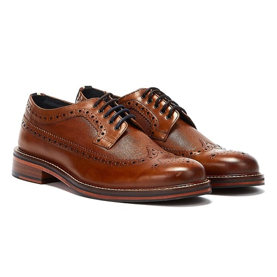 Ben Sherman Archie Brogue Herren Tan Schuhe - Image 1