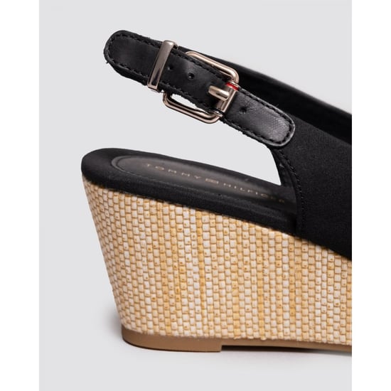 Shoppen Sie Nach Tommy Hilfiger Slingback Damen Keilabsatz In Schwarz - Image 5