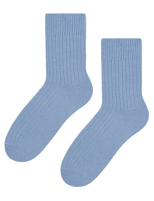 Damen-Kleidsocken aus Wolle | Steven | Atmungsaktive warme Socken für Damen, Blau - Image 1