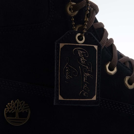 Women's Timberland 6 Inch Lace Up Waterproof Boots in Dark Blue - Image 6