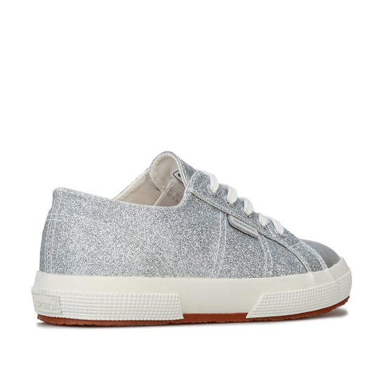Girl's Superga Children 2750 Cotu Classic Pumps in Silver