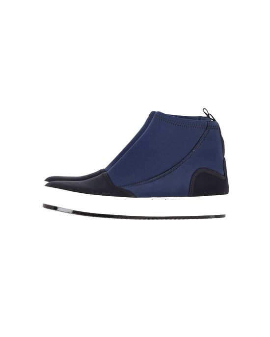 Marni Neopren Sneaker Boots in Blau Neopren - Image 3