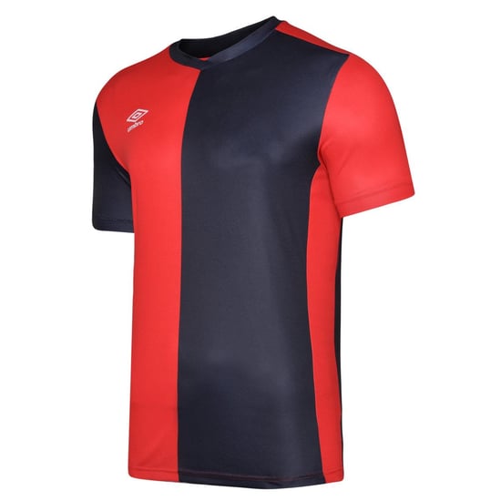 Umbro Mens 50/50 Short-Sleeved Jersey (Vermillion/Black)