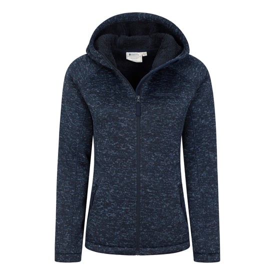 Mountain Warehouse - "Nevis" Hoodie mit durchgehendem Reißverschluss für Damen (Marineblau) - Image 5