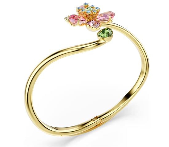 Swarovski 'Idyllia' Damen Armband aus vergoldetem Metall - Gold 5709028 - Image 3