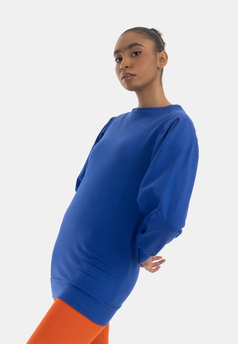 Mymo Sweatshirt Damen KÖNIGSBLAU - Image 3