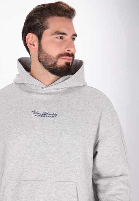 Schmuddelwedda Sweatshirt Herren grau melange - Image 5