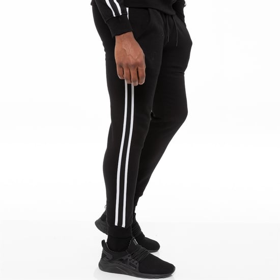 Schwarze Herren-Trainingsanzug-Jogger| Enzo Designer Menswear - Image 5