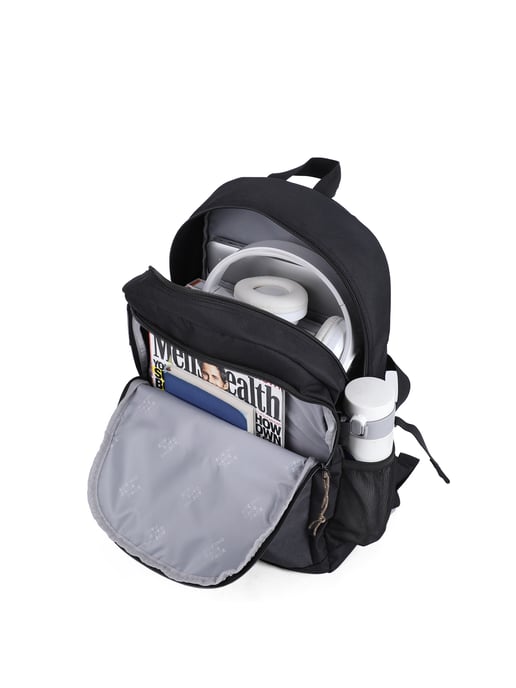 Aoking Rucksack Unisex BLACK AND GREY - Image 5