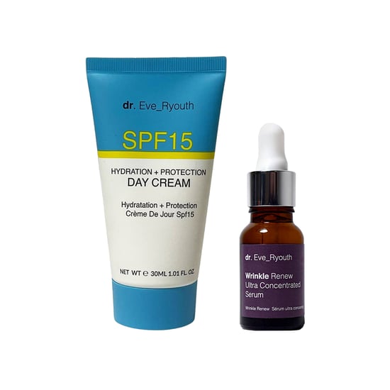 SPF15 Hydration + Protection Tagescreme 30 ml +Wrinkle Renew Ultra Concentrated Serum 15ml - Image 1