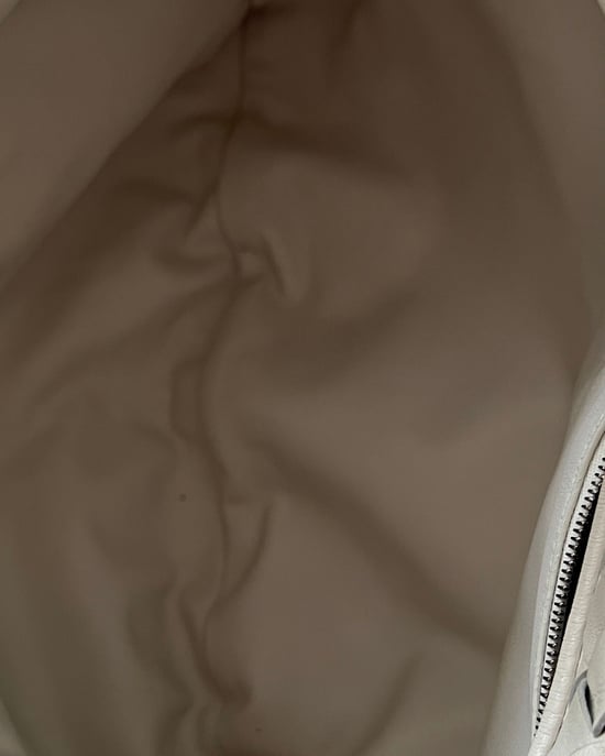 Bottega Veneta Große Jodie aus weißem Lammleder - Image 5