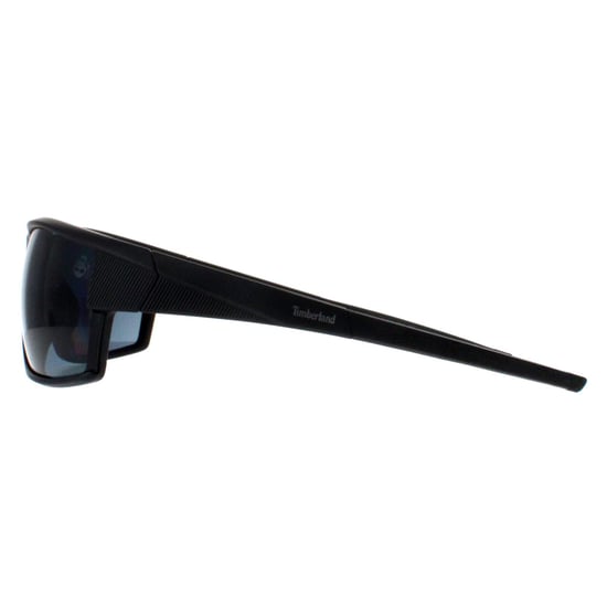Timberland Wrap Mens Matte Black Smoke Polarized TB9308