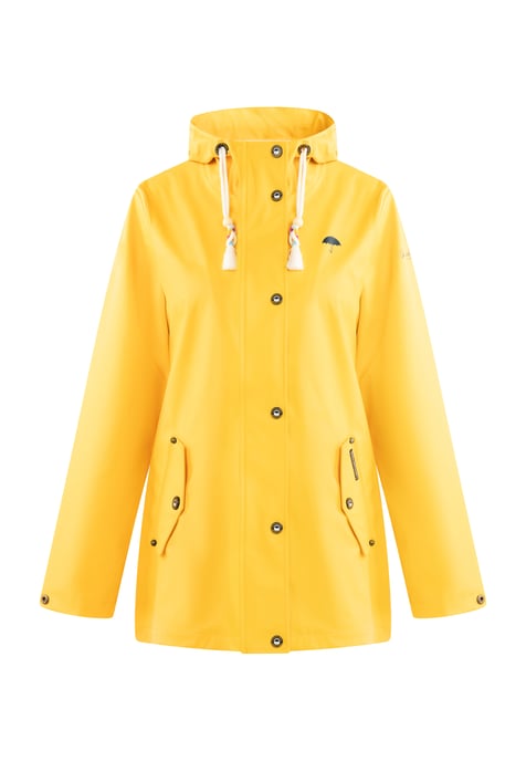 Schmuddelwedda Regenjacke Damen HONIGGELB-280 - Image 1