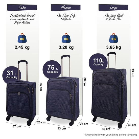 Lightweight Print 8 Wheel Luggage Travel Soft Suitcases