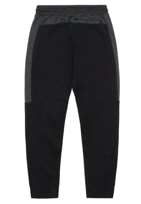 Nike Air Herren Fleece-Trainingsanzug Komplett-Set in Schwarz - Image 4