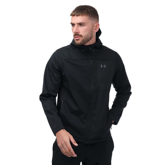 Veste Storm ColdGear Shield 2.0 capuche Under Armour Pour Homme en Noir - Image 2