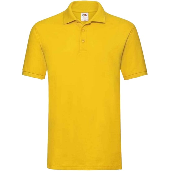 Fruit of the Loom Herren Premium Baumwolle Pique Polo Shirt (Sonnenblume) - Image 1