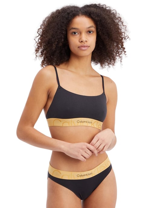 Calvin Klein Embossed Icon Holiday Bralette Bra