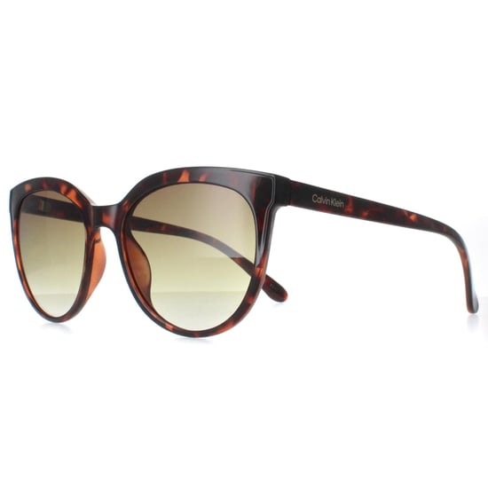 Calvin Klein Cat Eye Womens Shiny Havana Brown Gradient CK22552S