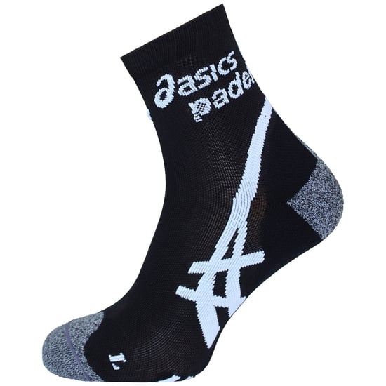 Asics Motion Dry Padel-Viertel-Socken für Herren, Schwarz - Image 1