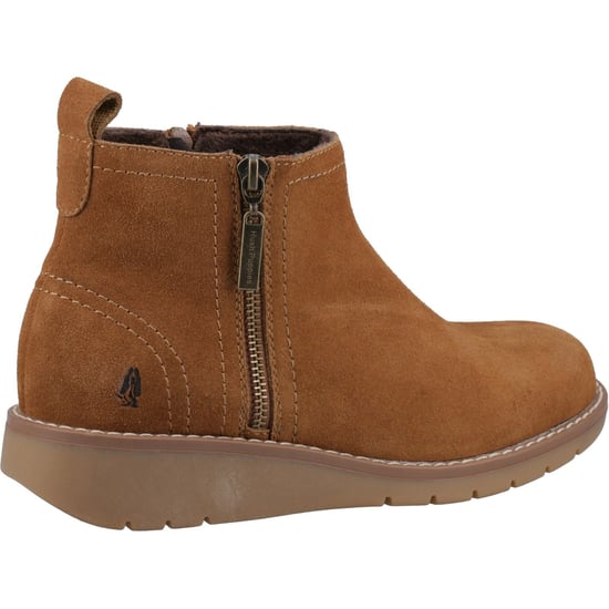 Hush Puppies Libby Wildleder Damen Tan Stiefel - Image 2
