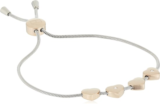Tommy Hilfiger Damen-Armband aus Edelstahl - Silber/Roségold 2780122 - Image 1
