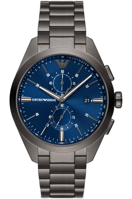 Emporio Armani AR11481 Claudio Blaues Zifferblatt Chronograph Herrenuhr - Image 1