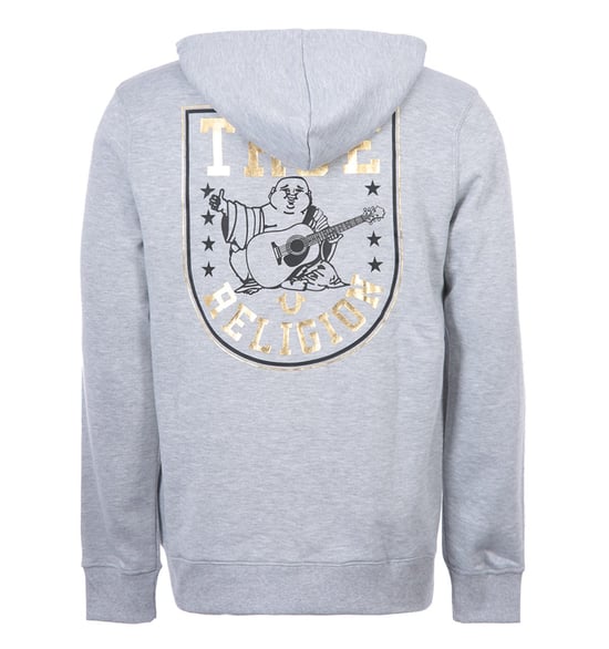 Sweat à capuche Buddha 3 Star True Religion Pour Homme en Gris - Image 2