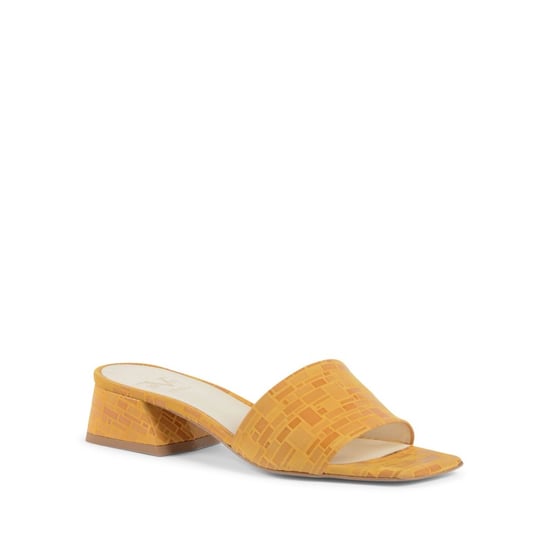 19V69 Italia Womens Sandal Yellow NEPER STAMP. MAT. SENAPE