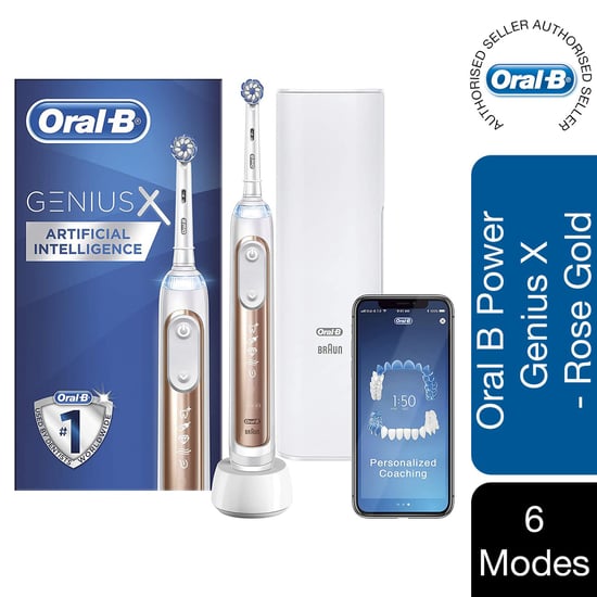 Oral B Power Genius X Electric Toothbrush Rose Gold