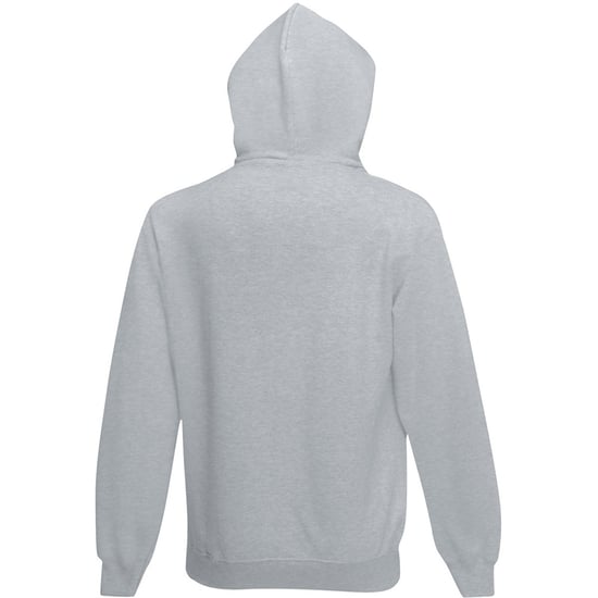 Fruit Of The Loom Herren Sweatshirt mit Kapuze / Hoodie (Heather Grey) - Image 2