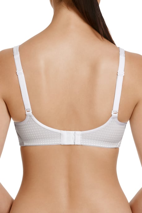 Electrify Mesh Wired Bra - White