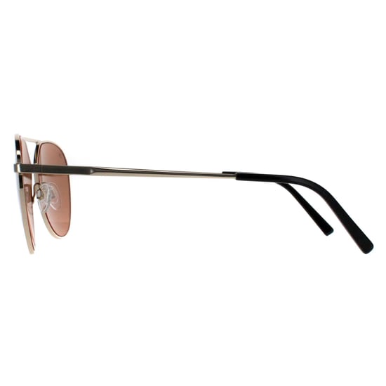 Serengeti Aviator Unisex Shiny Light Gold Saturn Polarized Odell