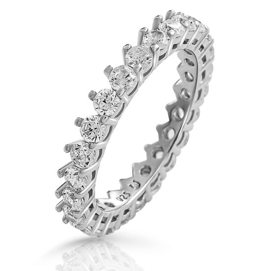 Orphelia 'Paris' Damenring aus 925er Sterlingsilber – Silber ZR-7540 - Image 1