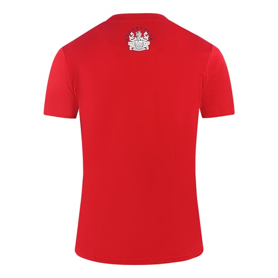 Aquascutum London Gesticktes A-Logo Rotes T-Shirt - Image 2