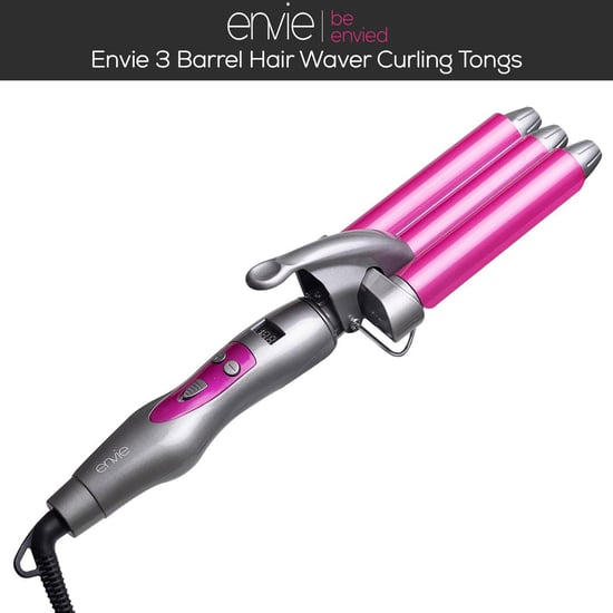 Envie 3 Barrel Hair Waver Curling Tongs with Multiple Heat Settings up to 200°C