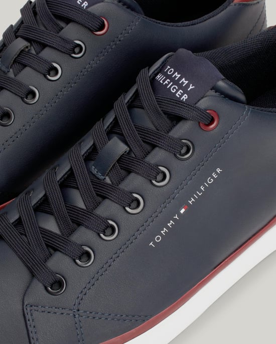 Tommy Hilfiger TH Essential Core Herren Vulkanisierte Leder Sneaker - Image 2