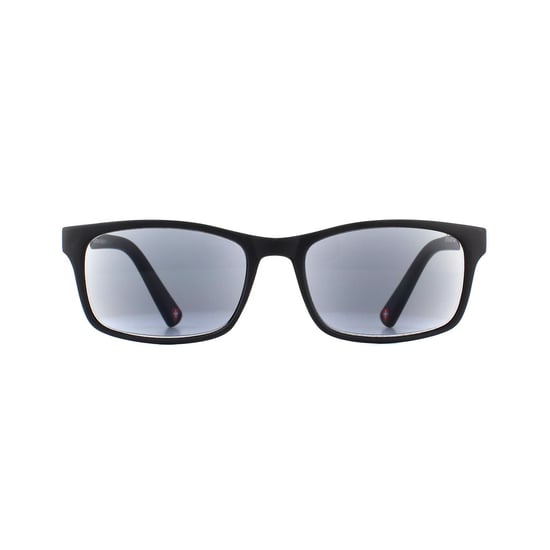 Montana Rectangle Unisex Schwarz Grau Readers +3.00 Sonnenbrille - Image 1