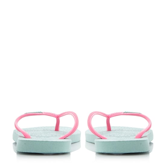 Havaianas Ladies - Colour Pop Slim Logo Detail Flip Flop Sandals - Image 4