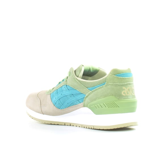 Asics Gel-Respector Mens Beige/Green Trainers