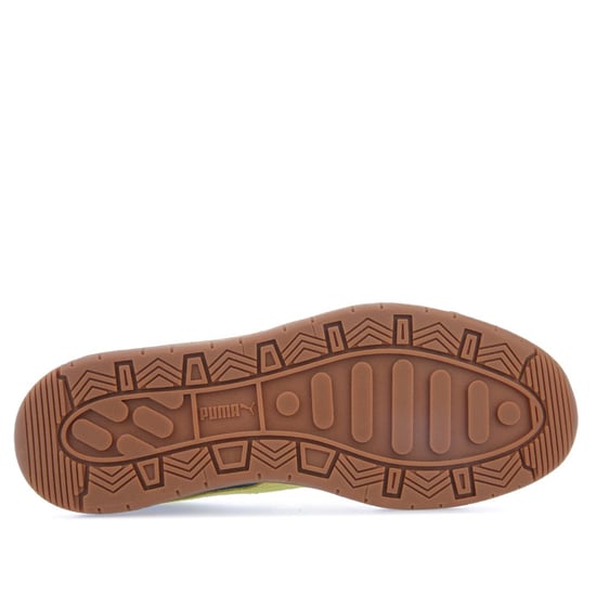 Baskets Mallorca Puma Pour Homme en Bleu Jaune - Image 4