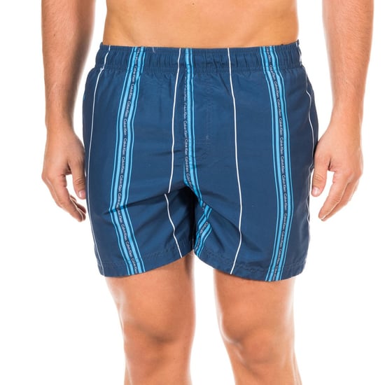 Men's swimsuit with drawstring and mesh lining 58209W3
