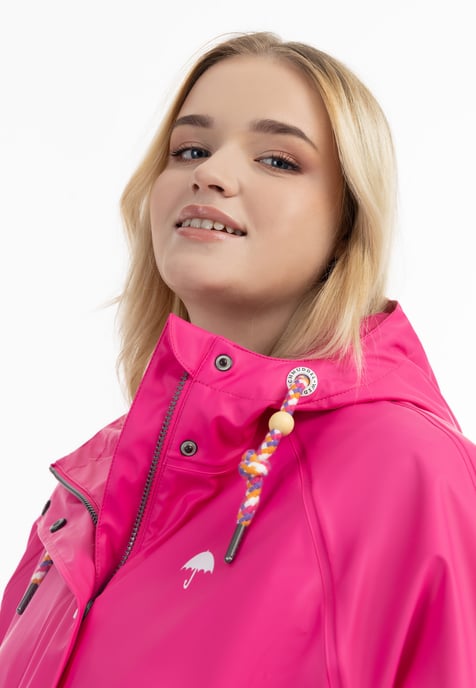 Schmuddelwedda Regenmantel in großen Größen Damen ROSA-280 - Image 4