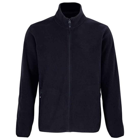 SOLS Mens Factor Recycled Fleece Jacke (Marine) - Image 1