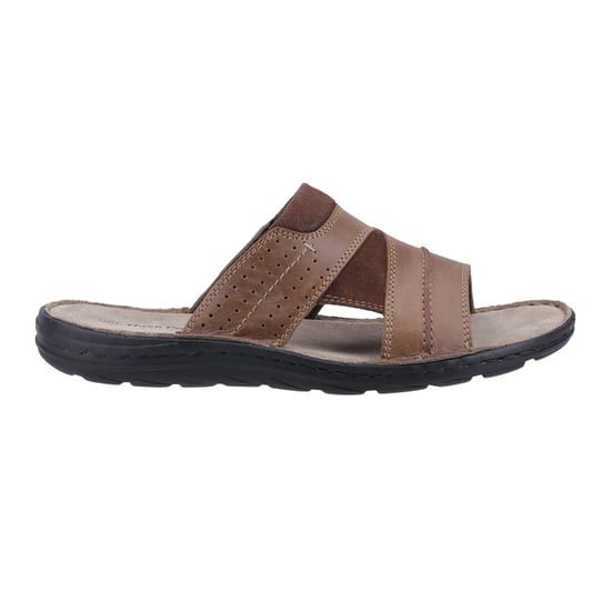 Hush Puppies - Herren Mules "Archer", Leder (Hellbraun) - Image 1