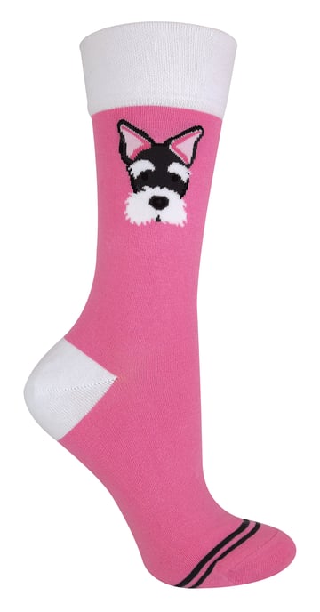 1 Paar Unisex Neuheit Katze Hund Socken mit Beagle / Mops / Scotty Hund - Image 1